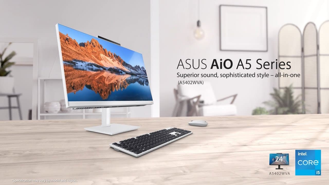 ASUS AiO A5402 | Stylish Design, Superior Performance | Know More ...