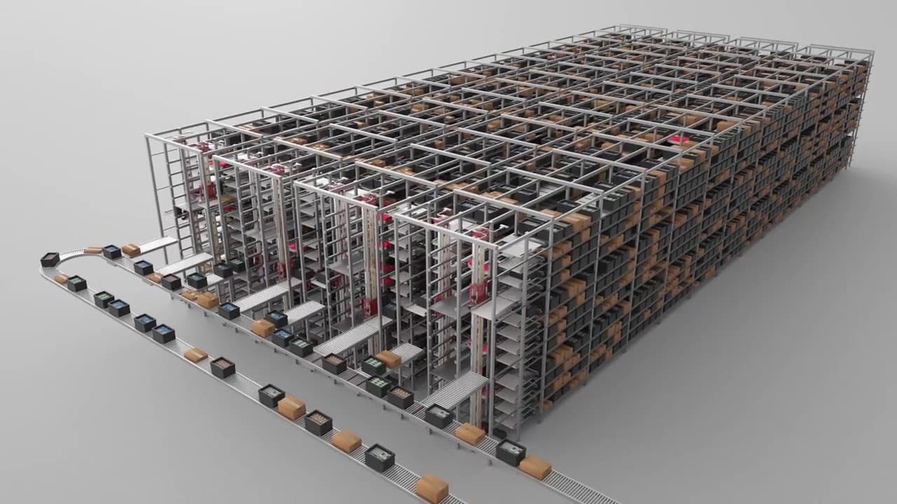 6 스위스로그 셔틀시스템 Swisslog CycloneCarrier Shuttle System for Dynamic ...