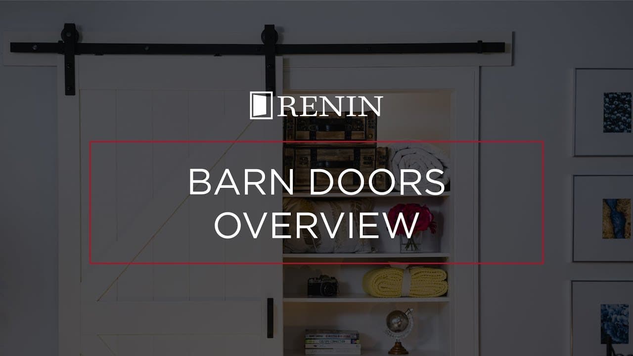 Renin Barn Doors Overview - YouTube