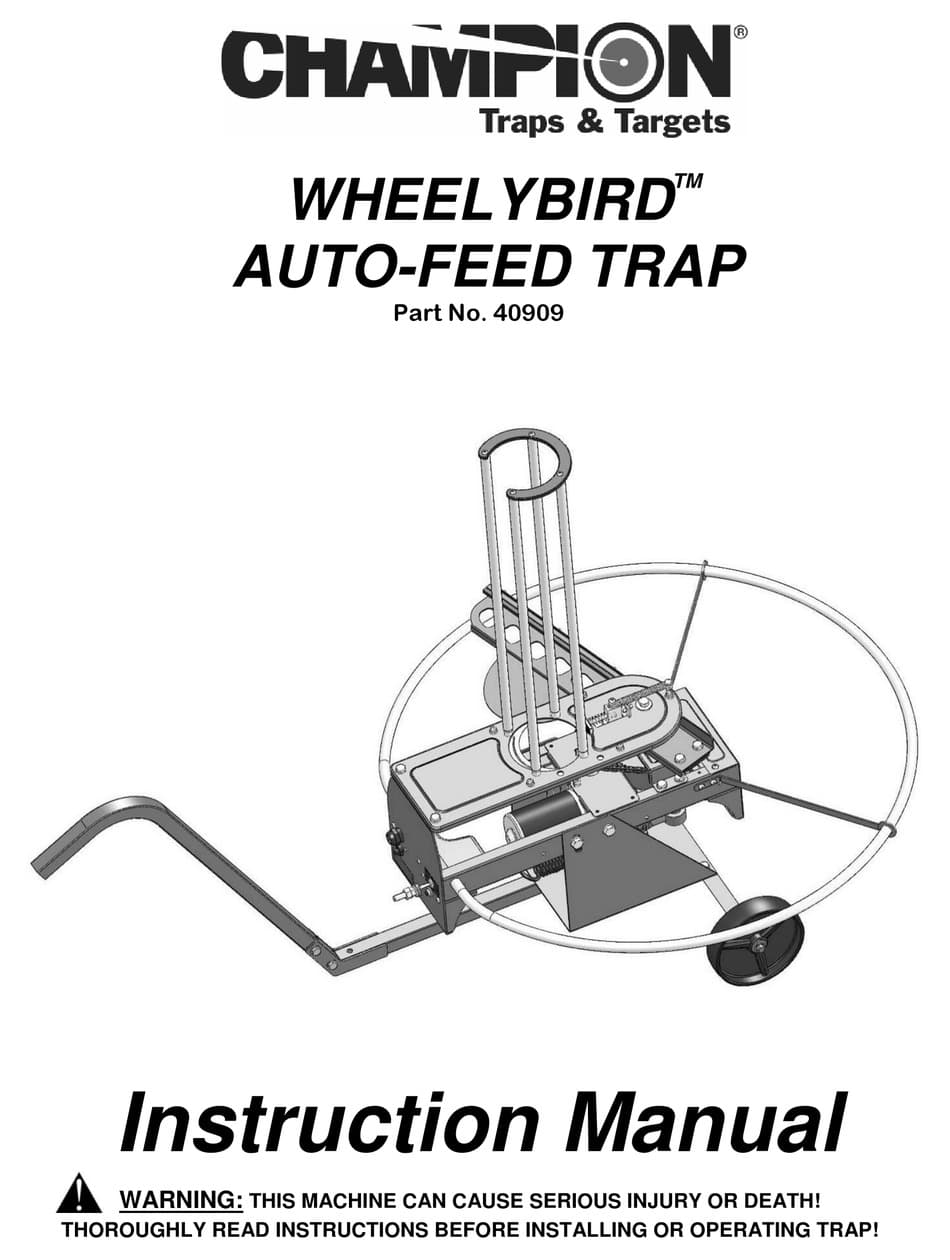 Champion Wheelybird Parts Manual / Champion Wheelybird Manuals ...
