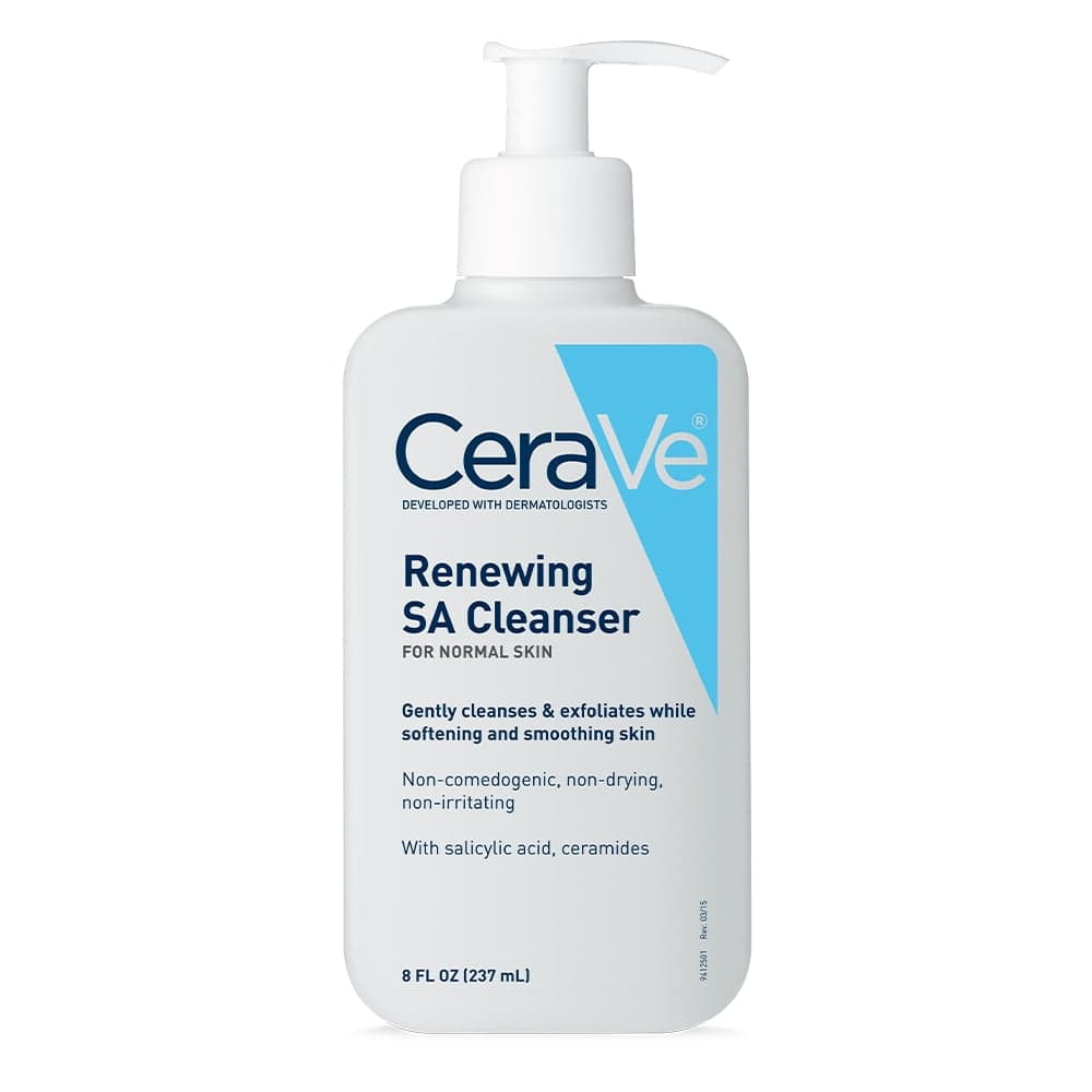 CeraVe Renewing SA Face Cleanser for Normal Skin, 8 oz. – Walmart ...