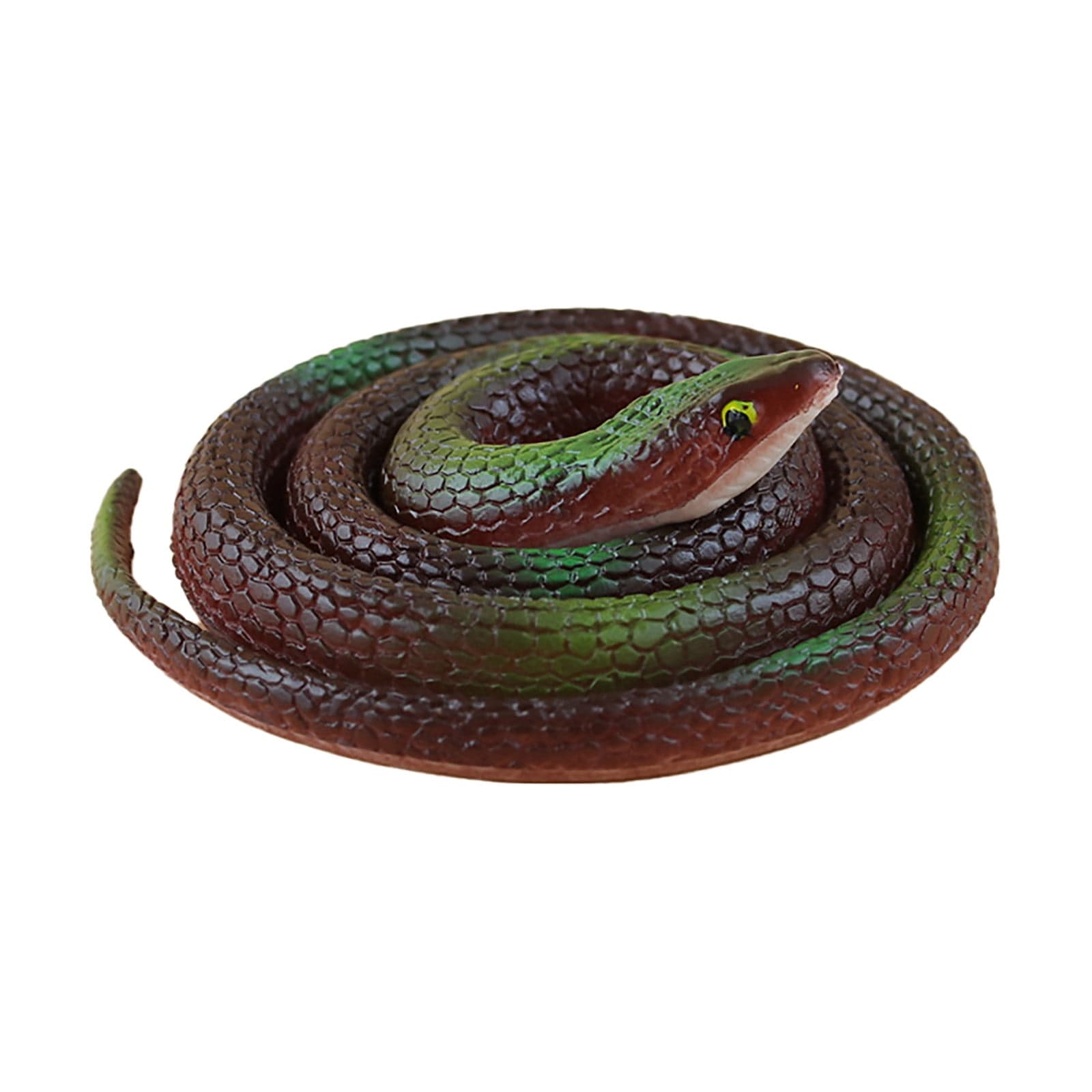 BJBSJSZ Realistic Fake Snakes Soft Rubber Snakes, Rubber Snake for ...