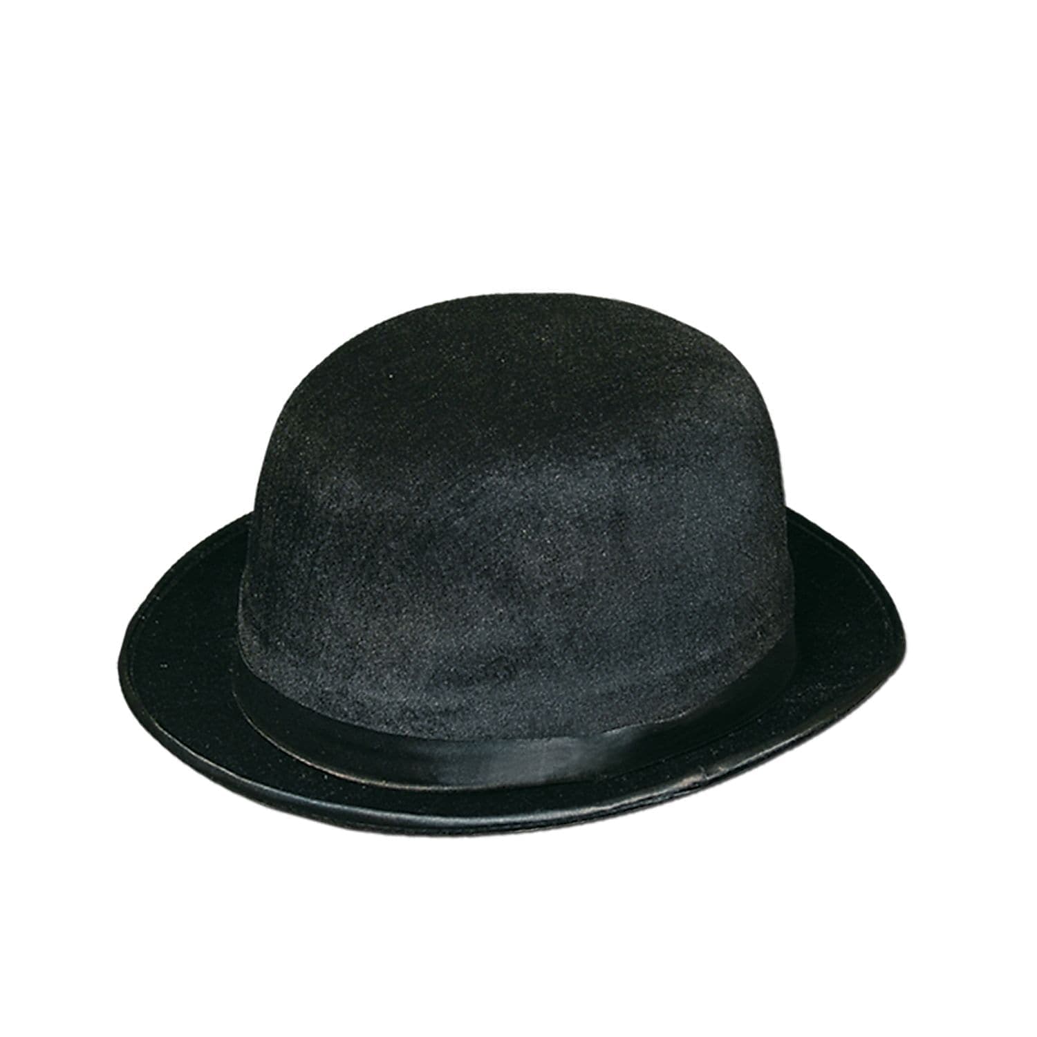Beistle Dura-Form Vel Felt Derby Hat One Size Black 60741-BK - Walmart.com