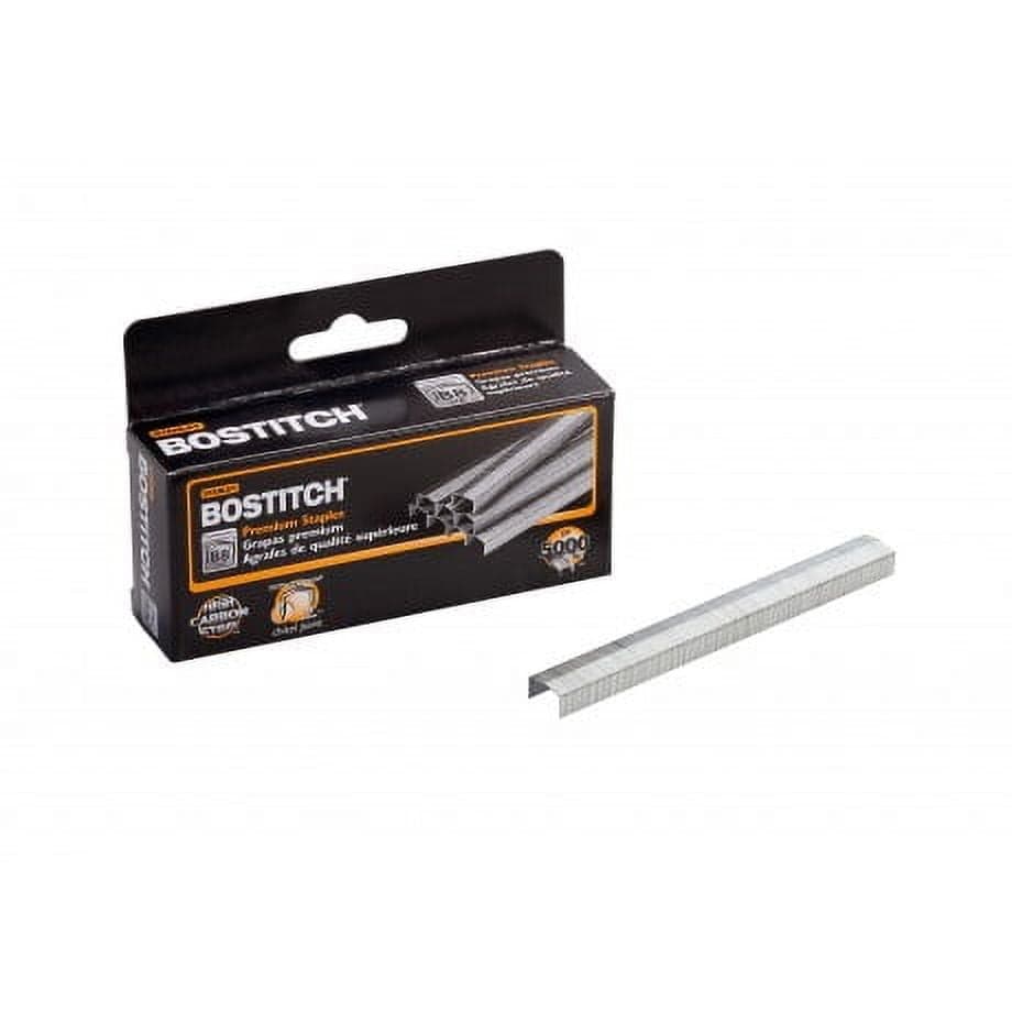"Bostitch B8 PowerCrown Premium 1/4"" Staples, 5000/Box" - Walmart.com
