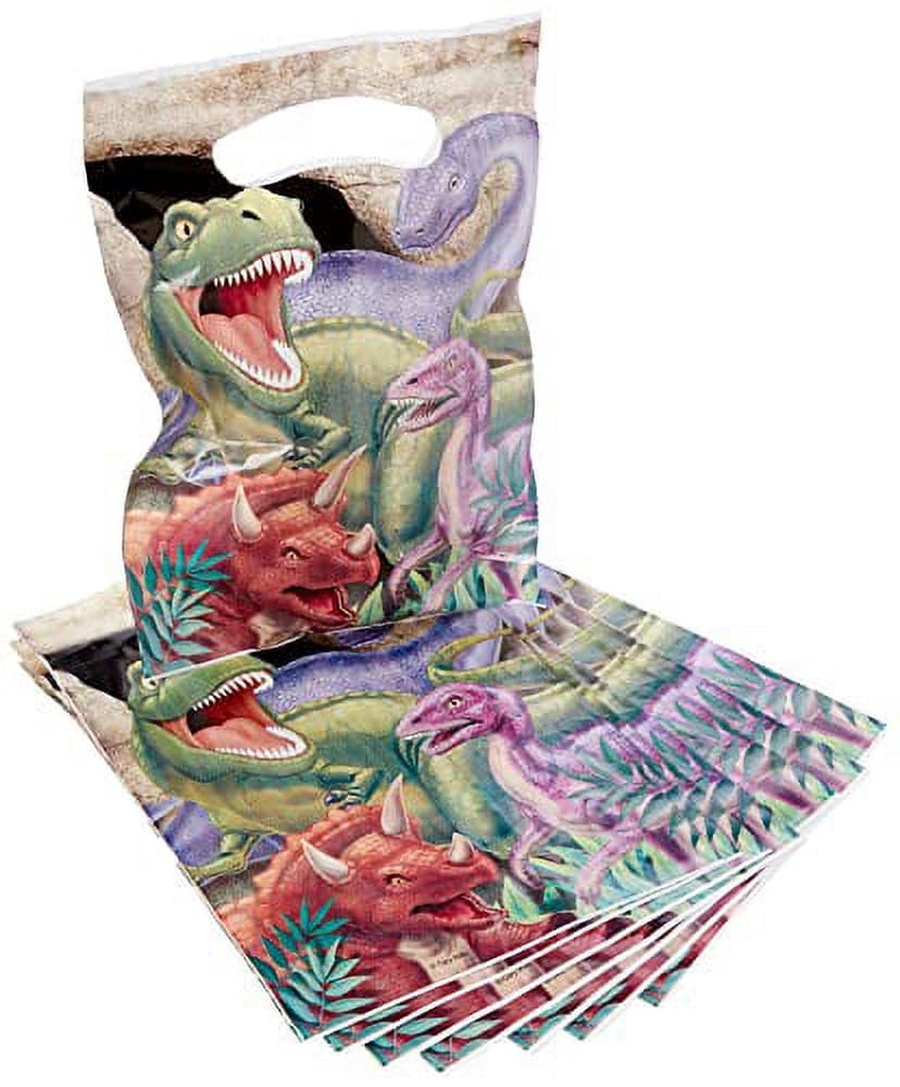 Creative Converting Dino Blast 8 Count Party Favor Loot Bags - Walmart.com