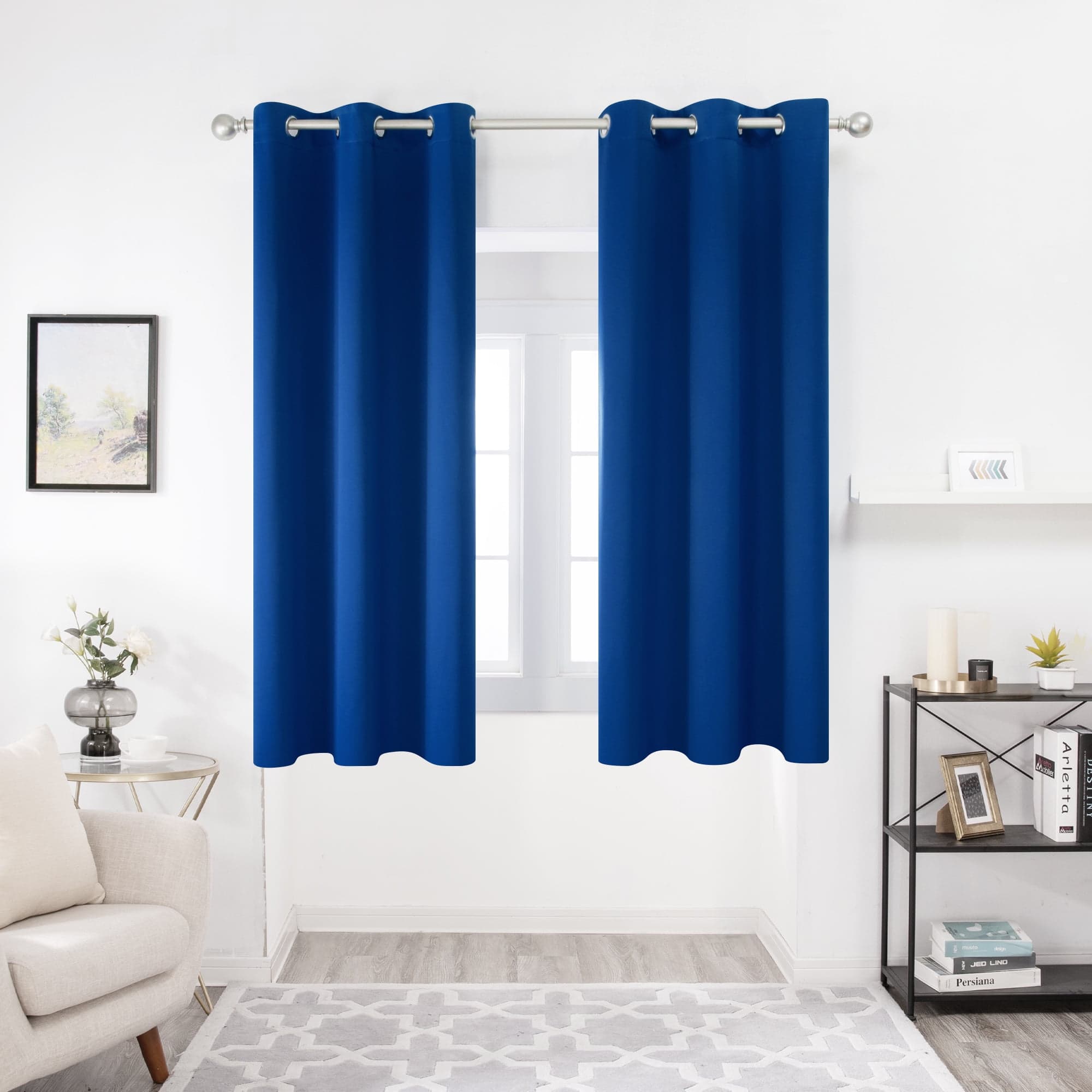 Deconovo Room Darkening Curtains, Thermal Insulated Blackout, 42x45 ...