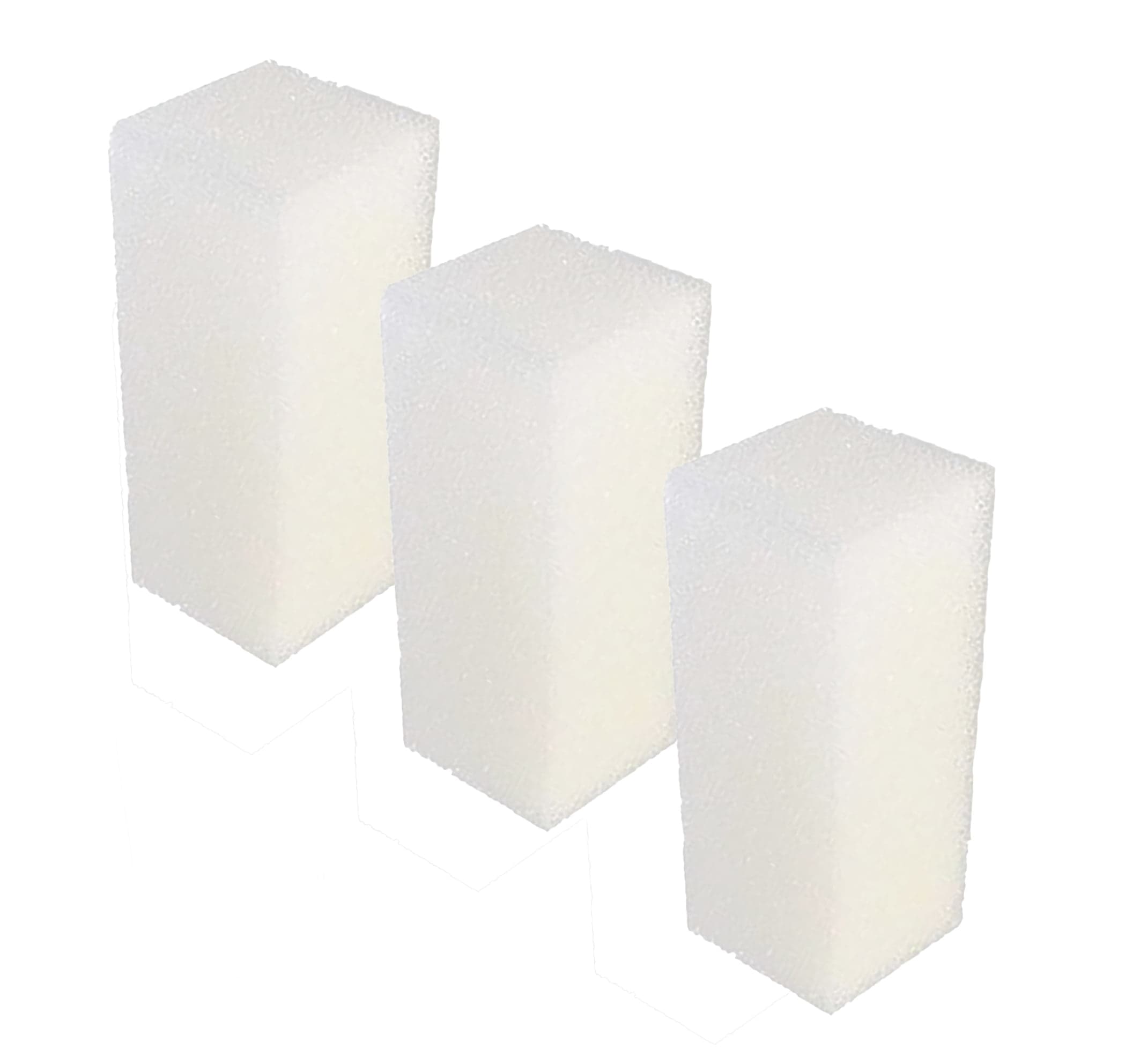 Delapan 3 Pack Foam Filter Media Pads for Aqua Clear 110 Foam Insert ...