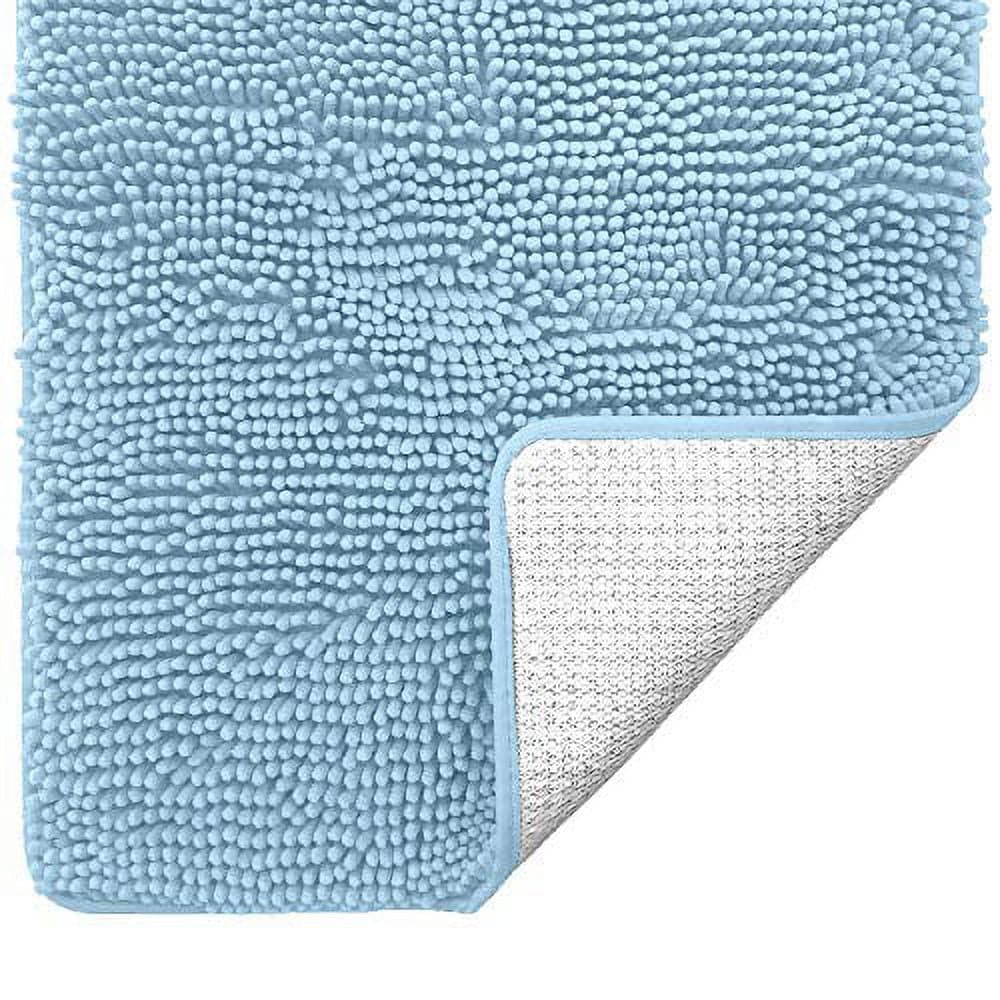 Gorilla Grip Original Luxury Chenille Bathroom Rug Mat, 70x24, Extra ...