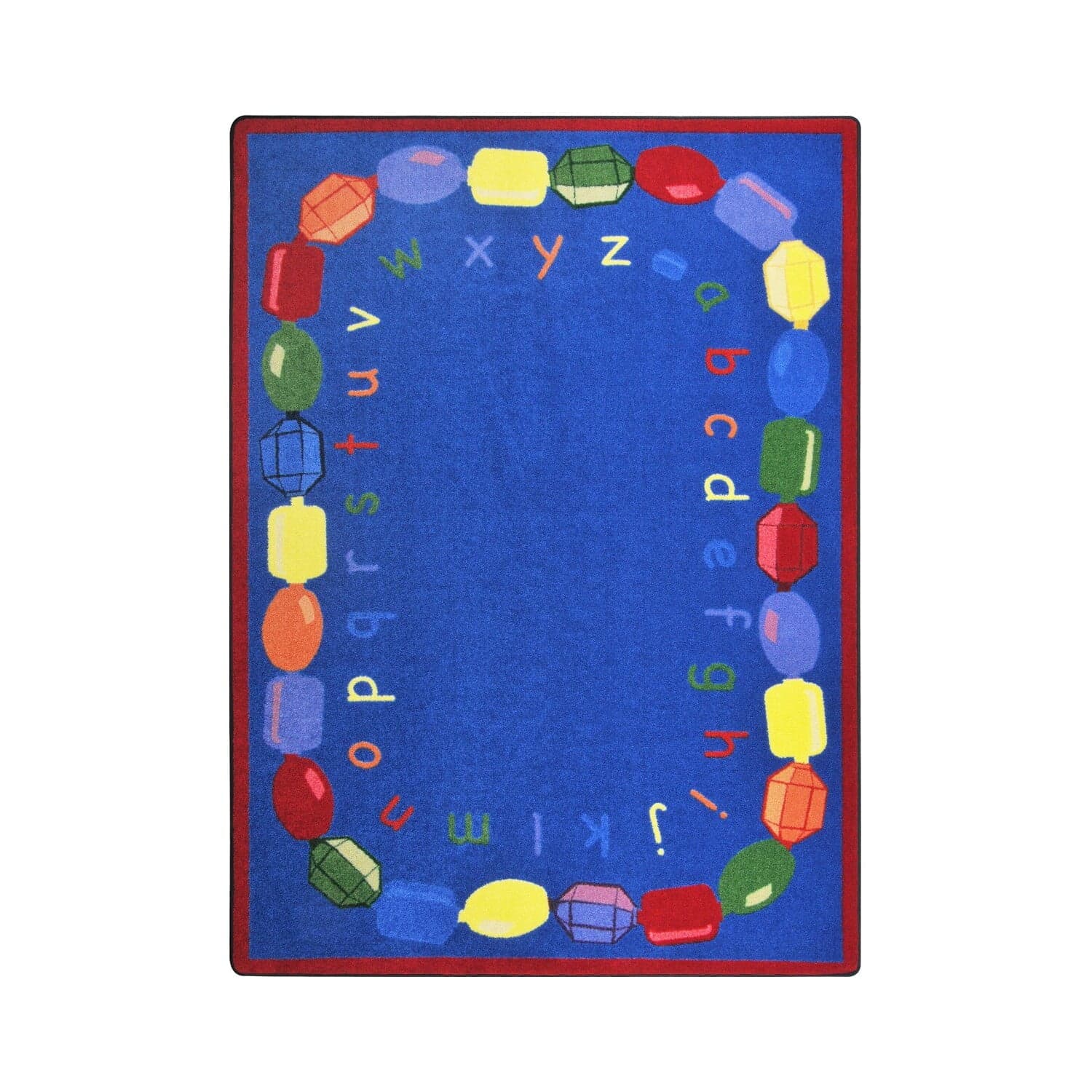 Joy Carpets 1783D Kid Essentials Baby Beads Early Childhood Rectangle ...