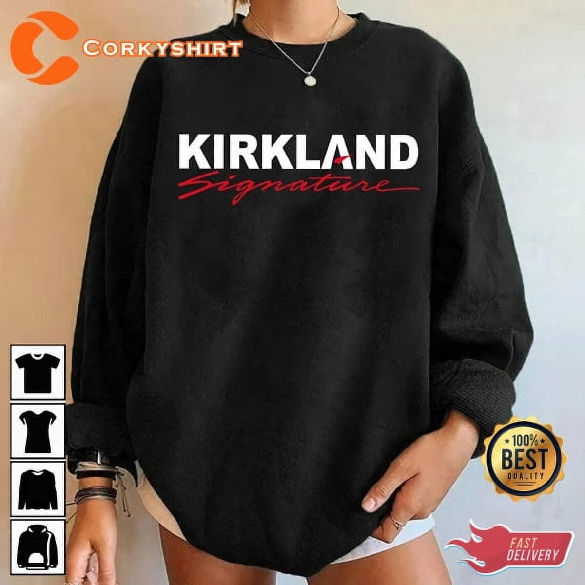 Kirkland Signature Costco Sweatshirt Design - Walmart.com