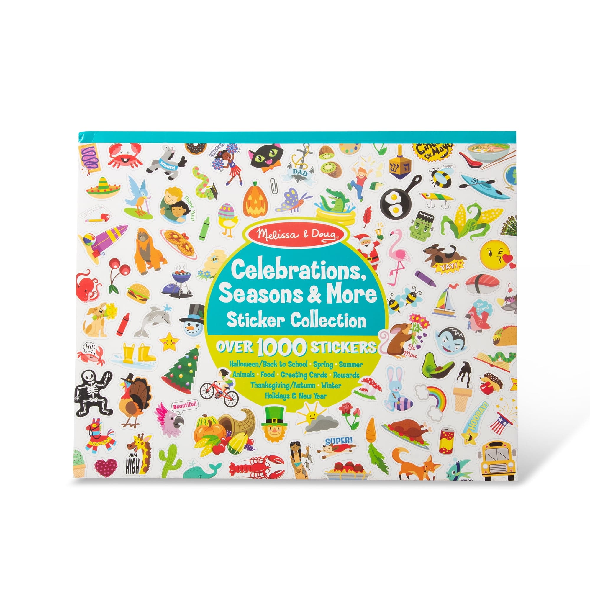 Melissa & Doug Sticker Collection Book: 1,000+ Stickers – Seasons and ...