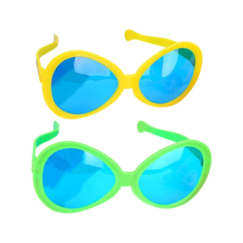 2Pcs Oversized Plastic Sunglasses for Party Decorative Use with Random ...
