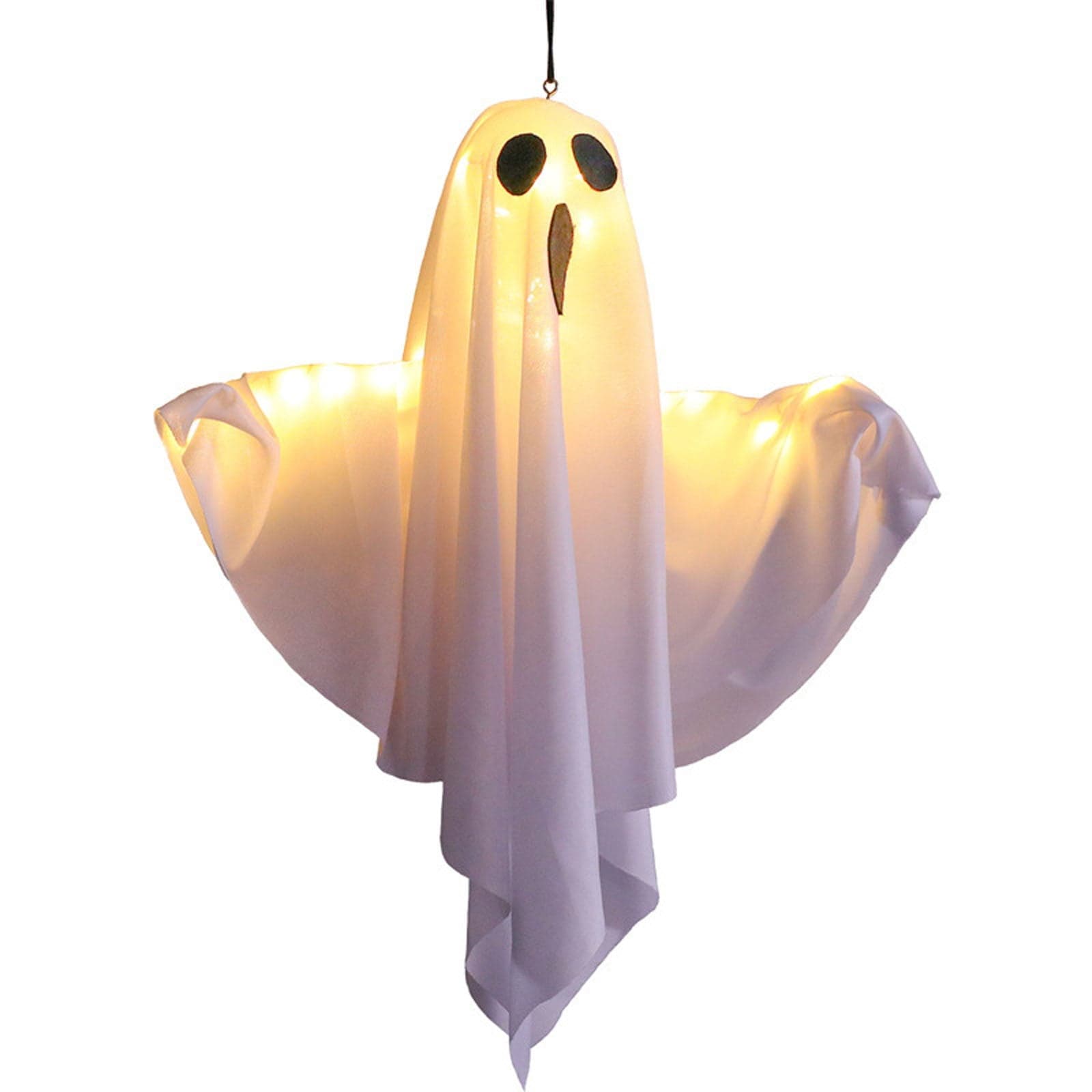 Nmdmisc Halloween Hanging Ghost Decorations, Light Up Flying Ghost ...