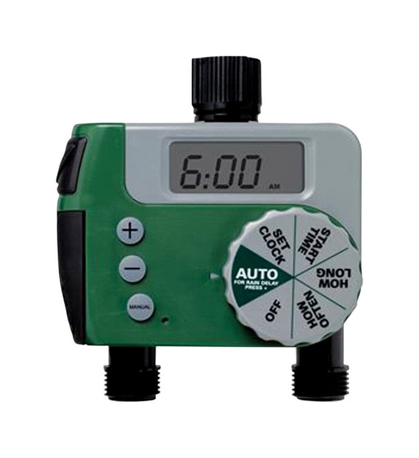 Orbit 2-Outlet Programmable Hose Faucet Timer (HT9E) - Walmart.com