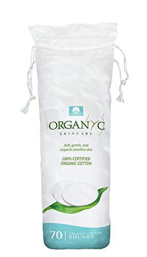 Organyc 100% Certified Organic Cotton Makeup Pads – Natural ...