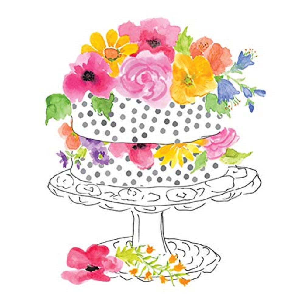 Paperproducts Design - 5" Beverage Napkins - Sweet Celebration ...