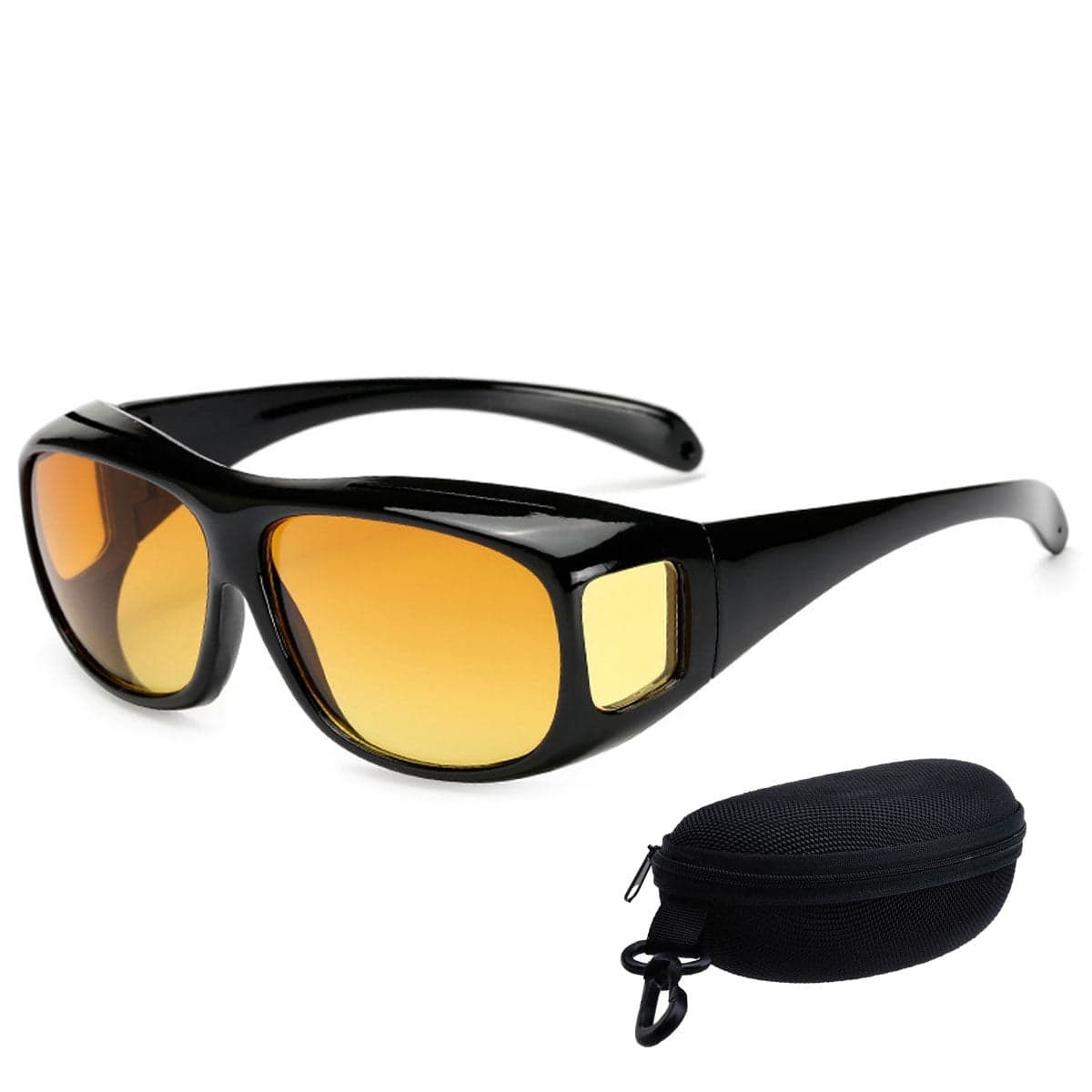 Polarized Solar Shield Fit Over Glasses Driving Sunglasses for Men and ...