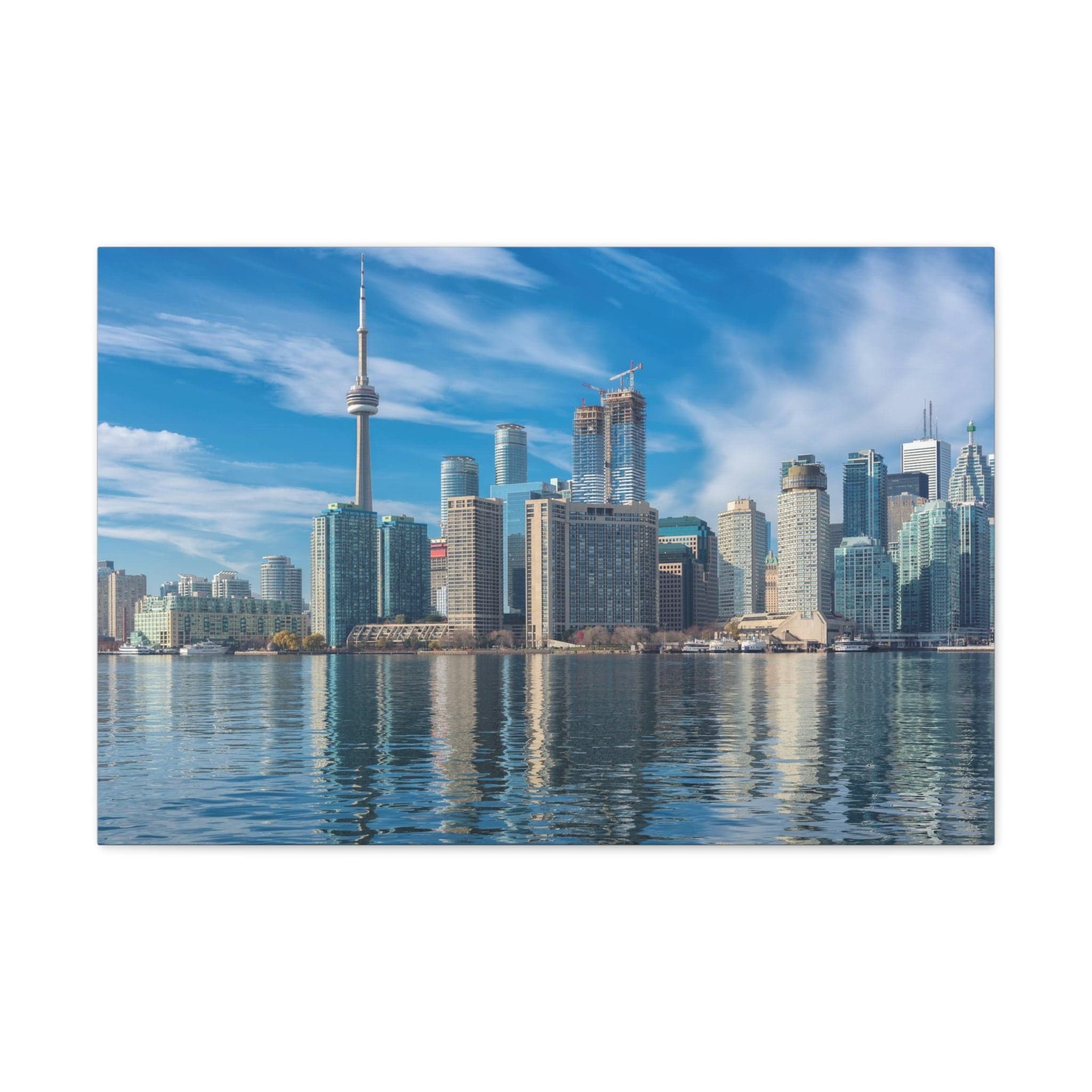 Toronto Daylight Skyline Canvas Artwork Breathtaking Stunning Cityscape ...