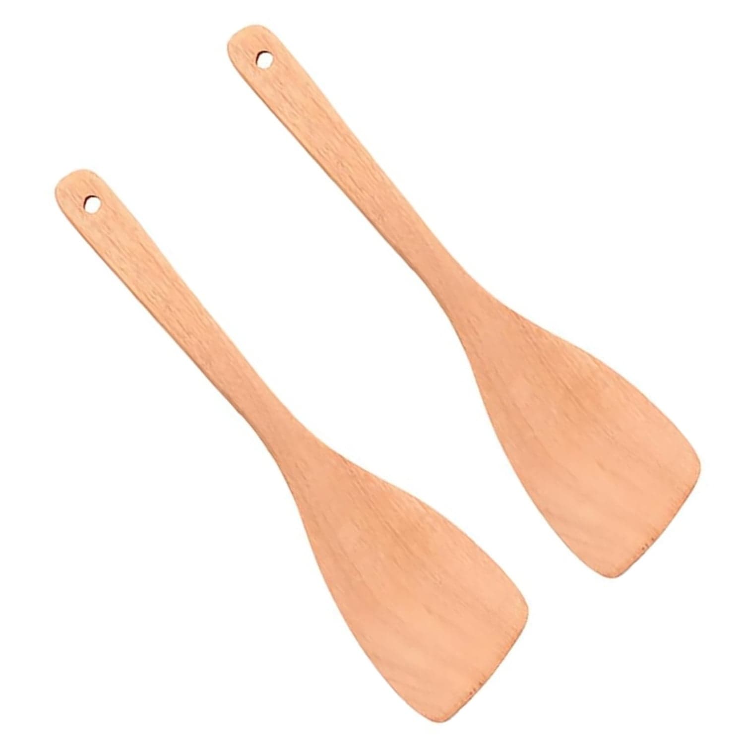 Wooden Spatula for Cooking,Flat Wooden Spatula,13 inch Non Stick ...