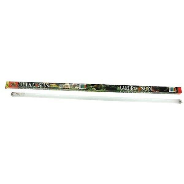 ZOO MED 6,500K Ultra Sun T8 Fluorescent Aquarium Bulb, 25 x 36-in ...