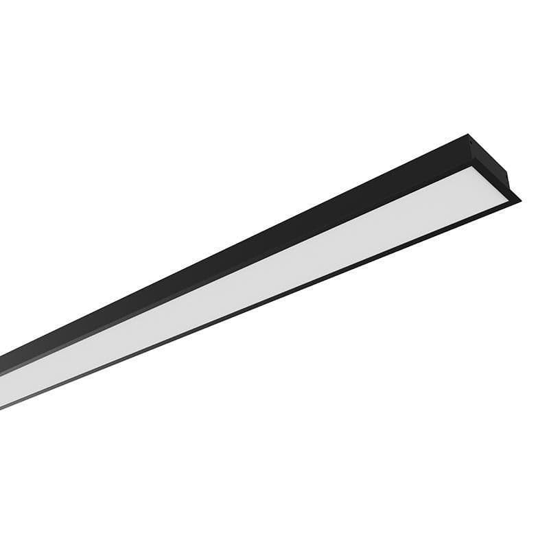 25W Linkable Recessed Linear Lighting Fixture Aluminum Profile with ...
