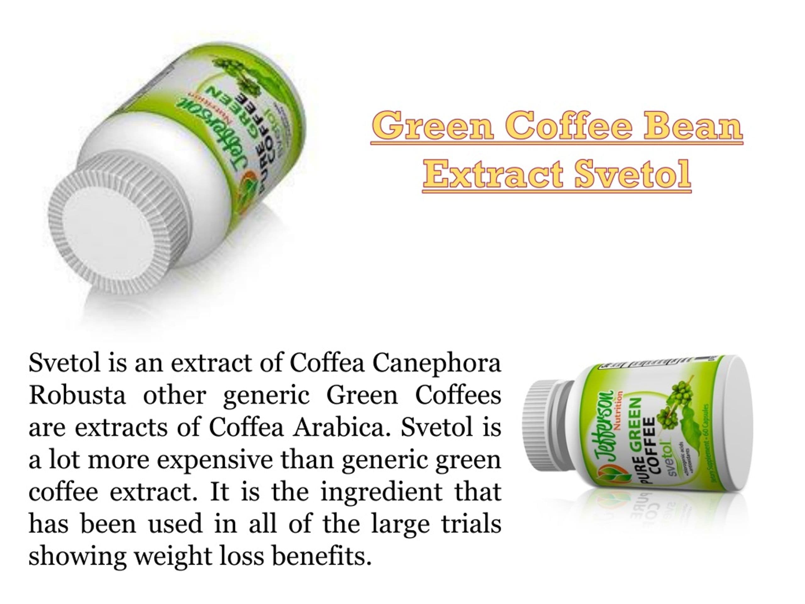 PPT - Green Coffee Bean Extract Svetol PowerPoint Presentation, free ...