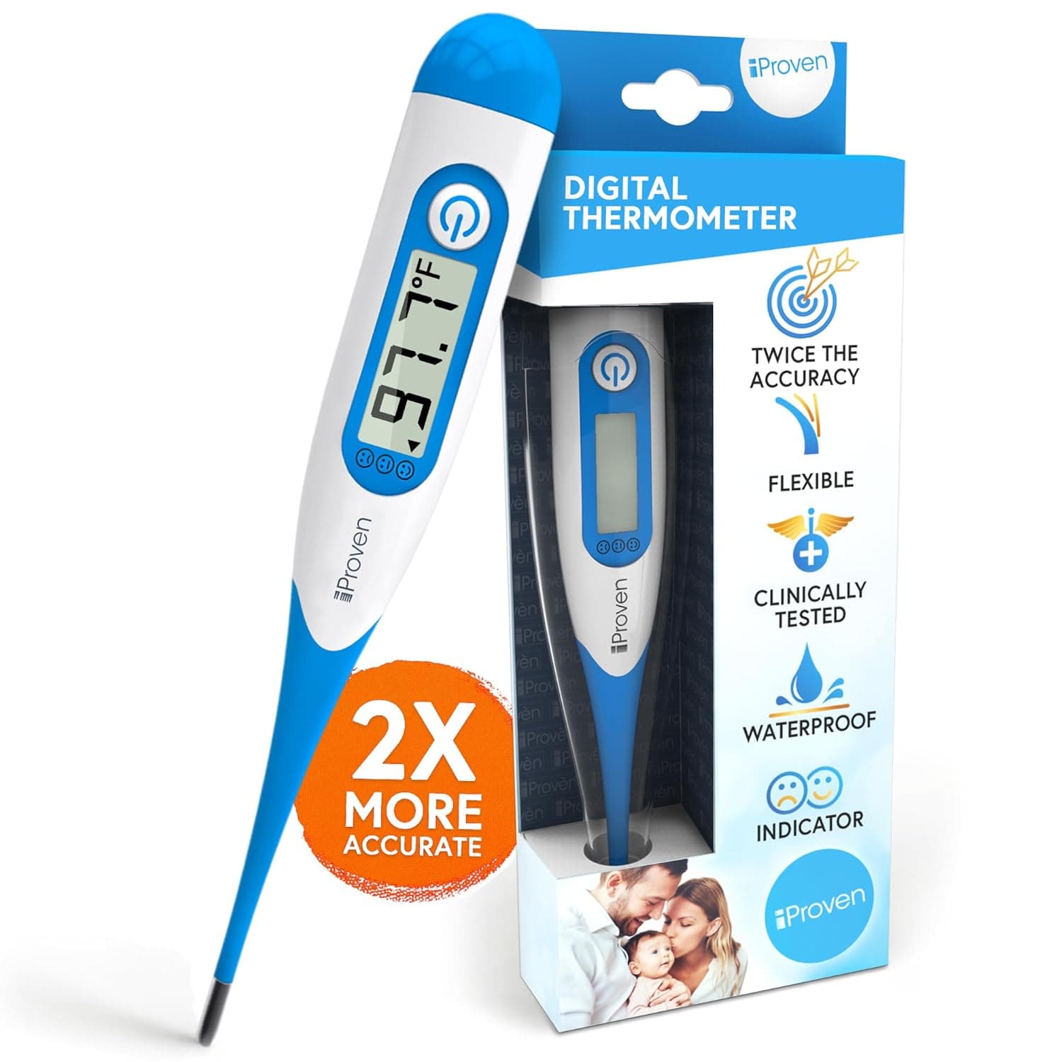 iProvèn® Digital Oral Thermometer - Reliable, Fast Nepal | Ubuy