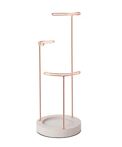 Umbra Tesora 3-Tier Jewelry Stand, Earring Holder, Accessory Organizer ...