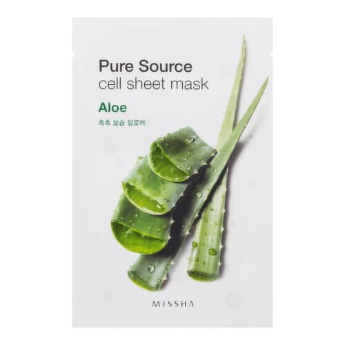 Missha - Pure Source Cell Sheet Mask - Aloe - Save-On-Foods