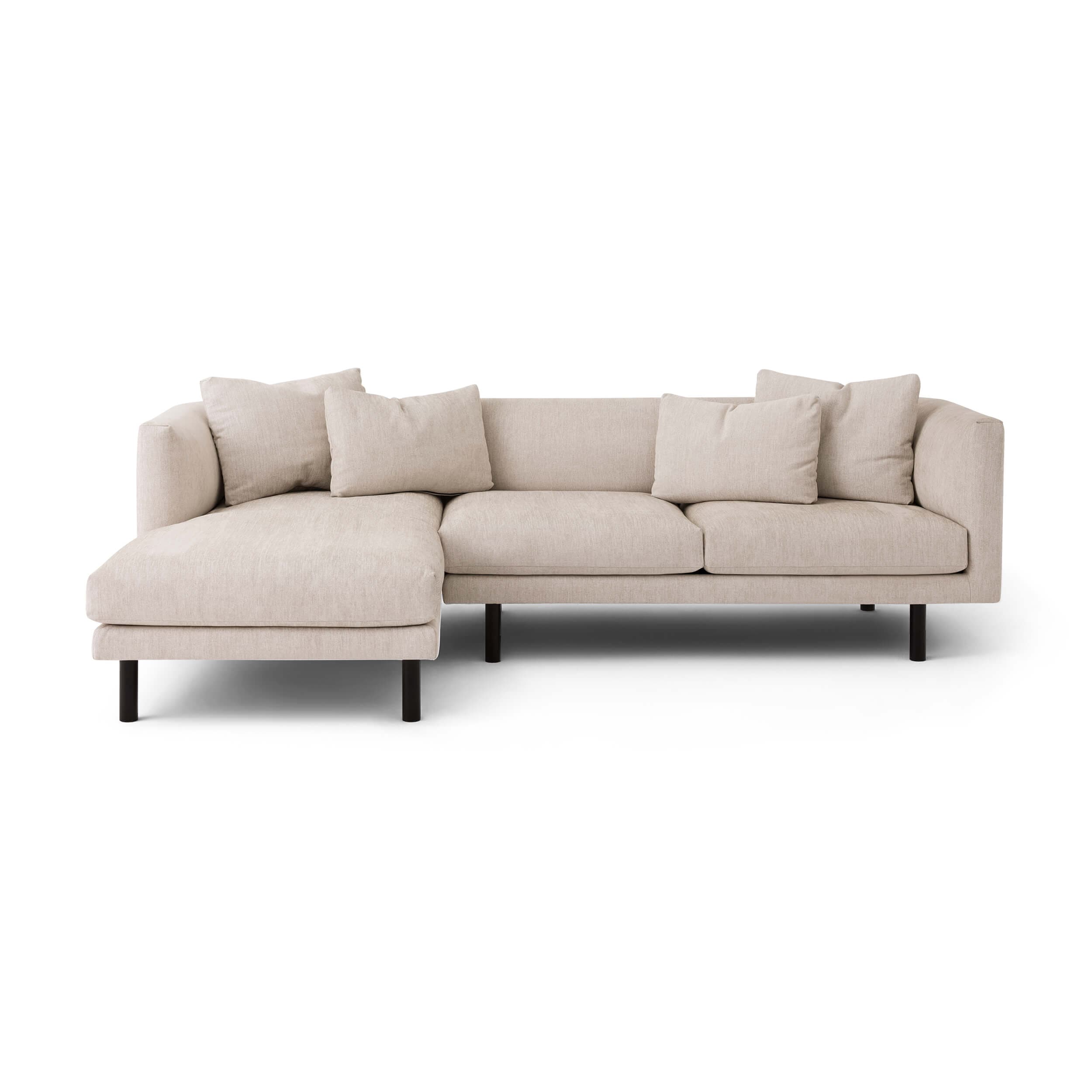 Replay 2-Piece Sectional Sofa with Chaise - Fabric | EQ3