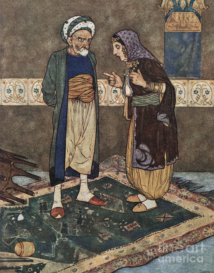 Edmund Dulac Arabian Nights Illustrations