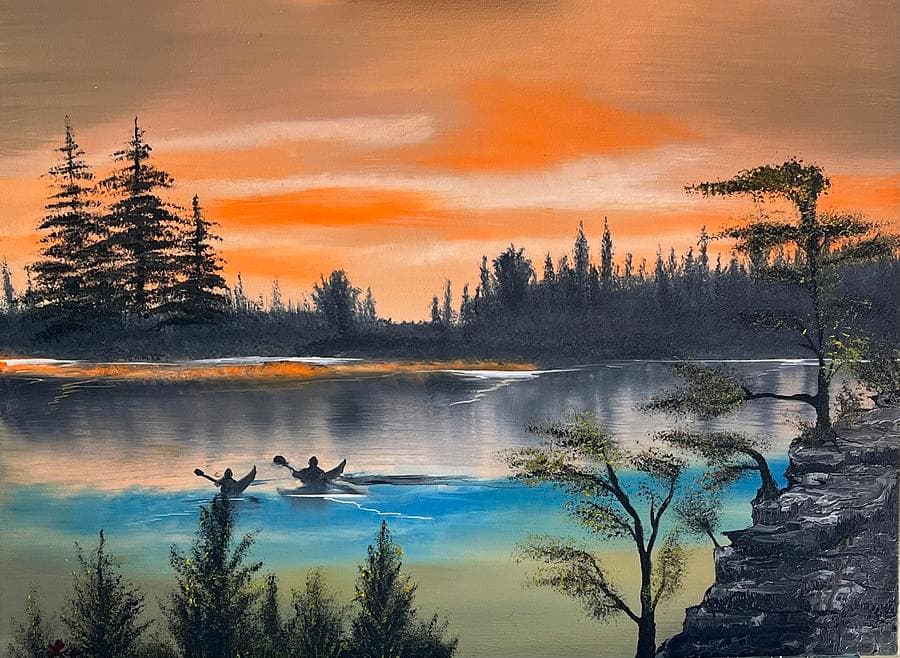 Muskoka memories Painting by George Mathers - Fine Art America
