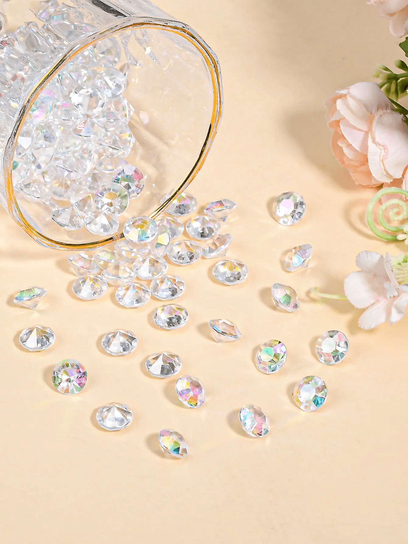 200PCS ,Diamond table acrylic crystal scatter gems... – Vicedeal