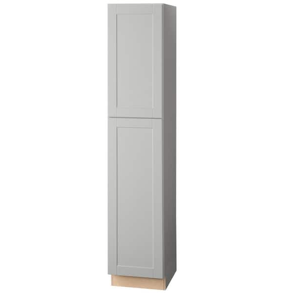 Hampton Bay Shaker 18 in. W x 24 in. D x 90 in. H Assembled Pantry ...