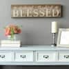 Stratton Home Decor "Grateful, Thankful, Blessed" Decorative Sign Wall ...