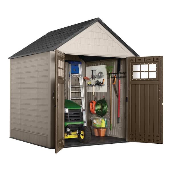 Rubbermaid Big Max 7 ft. x 7 ft. Storage Shed 2035892 - The Home Depot