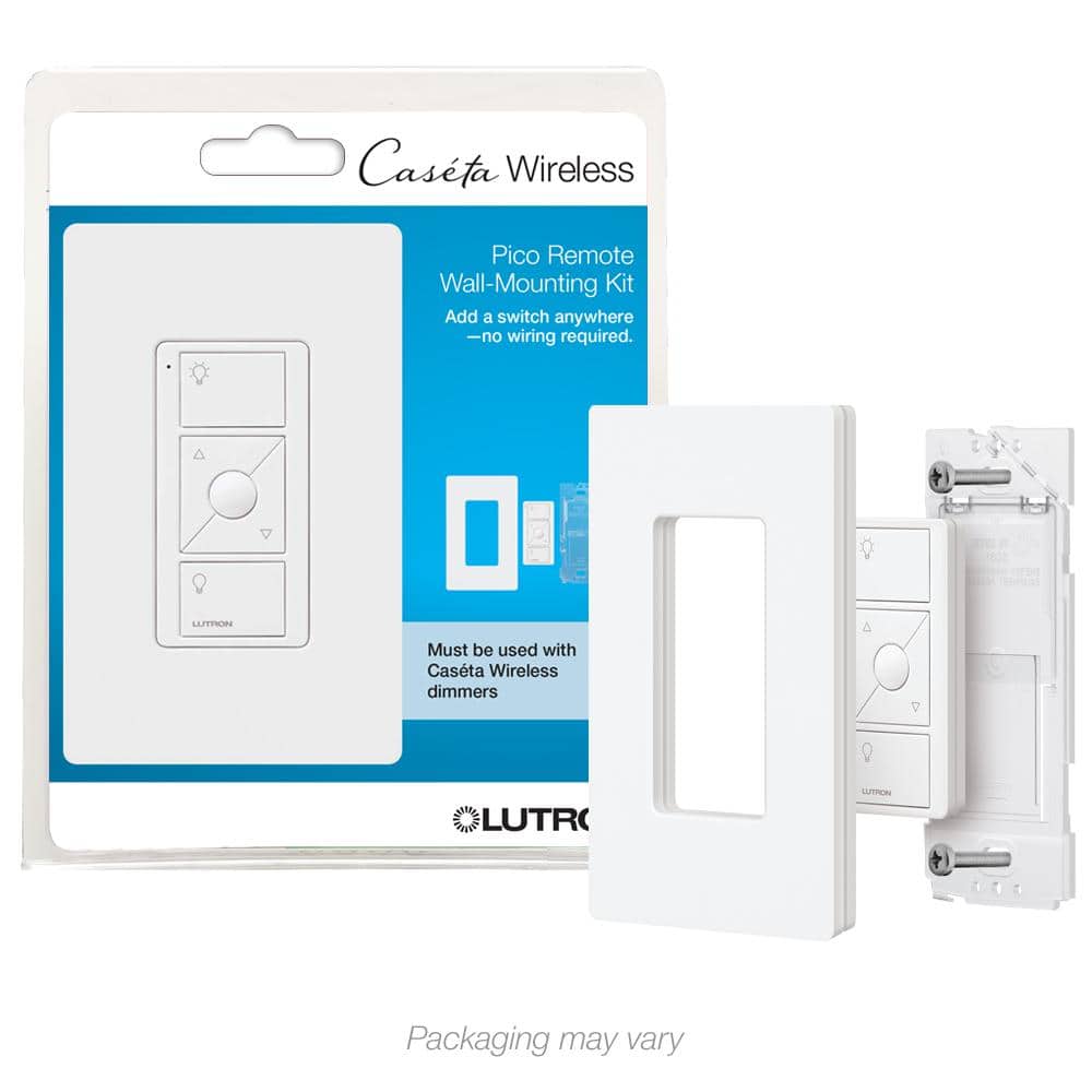 Lutron Pico Smart Remote Wall Mounting Kit, for Caseta Smart Dimmer ...
