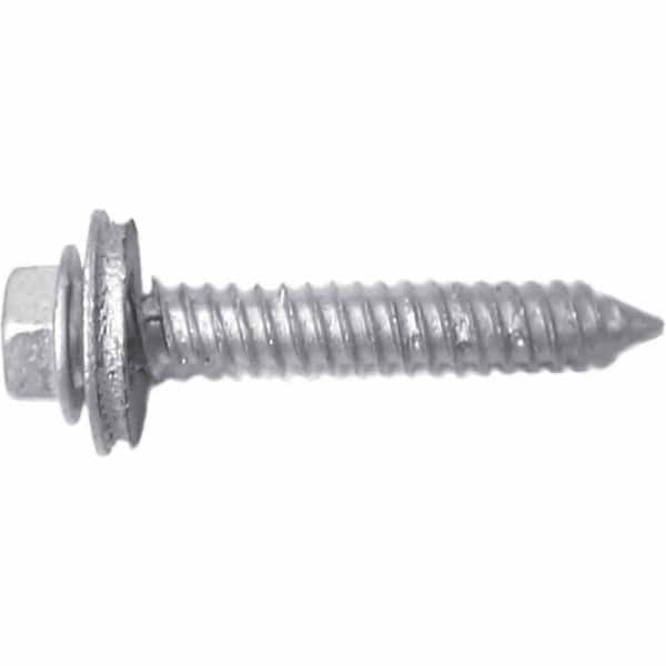 Everbilt 9/16 x 1 in. 1 lb. Hex Washer-Head Sharp Point Screws with ...