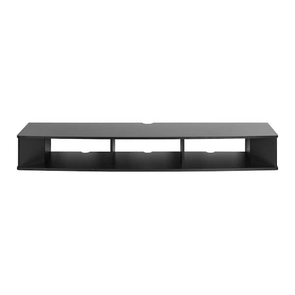 Have a question about Prepac 70 in. Black Composite Floating TV Stand ...
