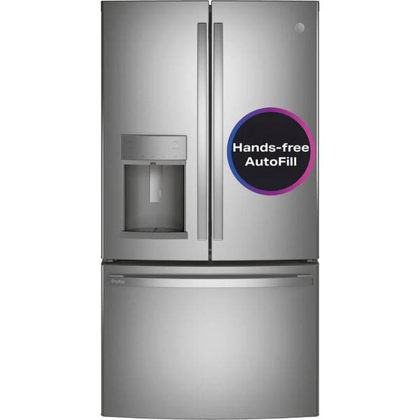 GE Profile 27.8 cu. ft. French Door Refrigerator with Hands-Free ...