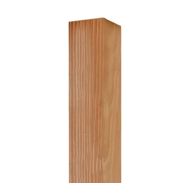 ProWood 4 in. x 4 in. x 8 ft. Western Red Cedar Fence Post (2-Pack ...