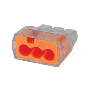 IDEAL 73B Orange WIRE-NUT Wire Connectors (100-Pack) 30-073P - The Home ...