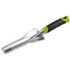 Radius Garden 6 in. Polypropylene Handle Natural Radius Grip Aluminum ...