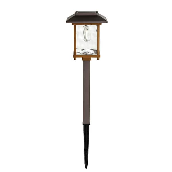 Reviews for Hampton Bay Parkwood 14 Lumen Bronze 2-Tone Finish LED ...