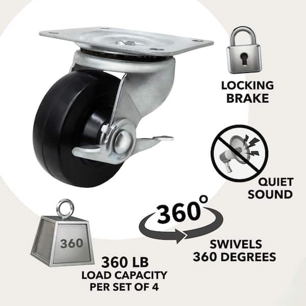 Swivel - Casters - The Home Depot