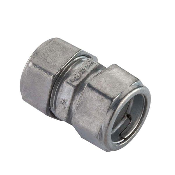 Halex 1 in. Electrical Metallic Tube (EMT) Compression Coupling 02410 ...