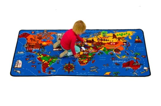 Buy Learning Carpets Where in The World Play Carpet at S&S Worldwide