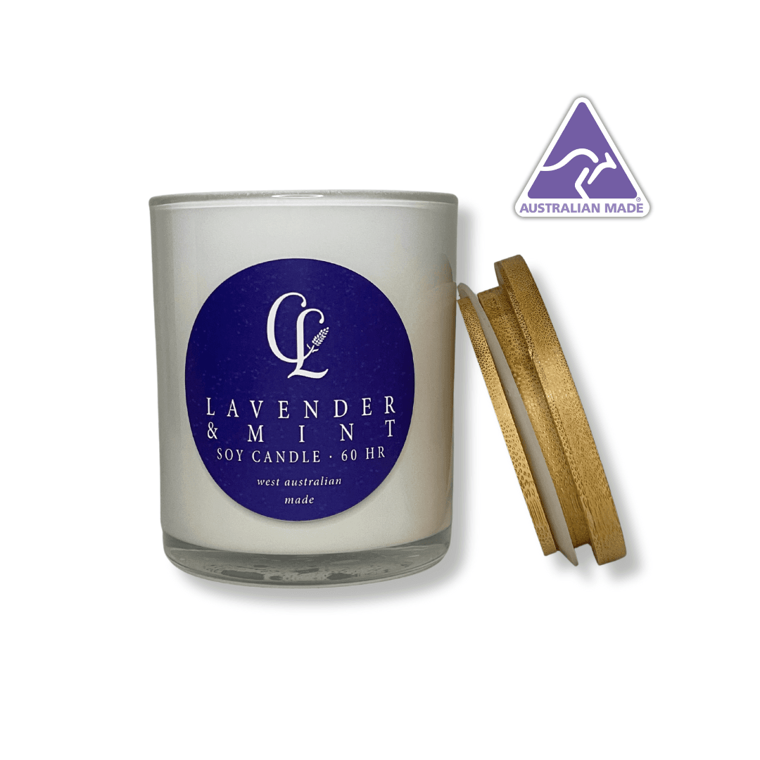 Lavender & Mint Soy Candle
