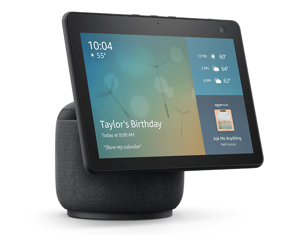 Amazon.com: All-new Echo Show 10 (3rd Gen) - Glacier White - bundle ...