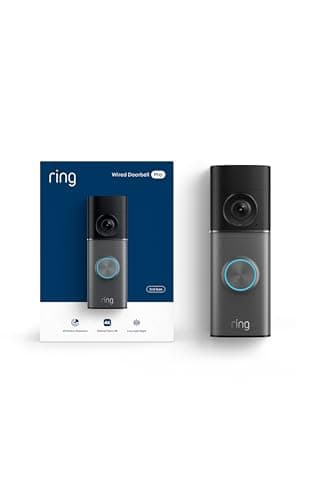 Ring Wired Doorbell Pro (Video Doorbell Pro 2) with Ring Chime Pro
